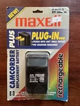 Battery Maxell For Vhs-c And 8 Mm Camcorders, Universal Vintage. Fixed Price $17.00.