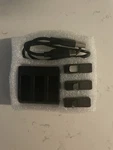 Artman Hero 3PK 7/6/5 1500MAH Replacement Batteries +3-CHANNEL Charger For Gopro. Fixed Price $24.99.