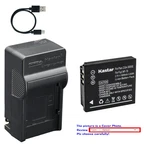 Kastar CGA-S005 Battery Ac & Usb-c Charger For Lumix LX1 LX2 LX3 FS1 FS2 Cameras. Fixed Price $16.99.