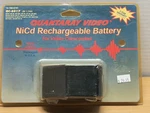 Quantaray Video Nos Nicd Rechargeable Battery Model QC-6017 6V 1.7AH Sealed. Fixed Price $30.00.