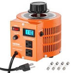 Vevor 2000VA Variable Voltage Transformer 15.3A 0-130V Regulator Lcd. Fixed Price $79.90.