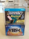 Rayovac Vhs-c Camcorder Battery Nickel Metal Hydride 57 52261 W/ Tape Maximum. Fixed Price $14.99.
