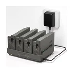New Reveal Camera Battery Pack With 4 Port Charger Compatible Ca.... Fixed Price $130.06.