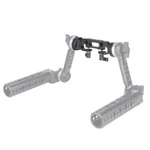 Rosette Mount Extension Arm Connector With 15MM Dual Rod Clamp For Arri Stand.... Fixed Price $37.73.