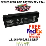 12V 2.1AH Camcorder Battery For Philco V80039BK01 Interstate Batteries. Fixed Price $46.99.