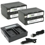 Wasabi Power Battery (2-PACK) & Dual Charger NP-F950, F960, F970, F975 Series. Fixed Price $66.99.