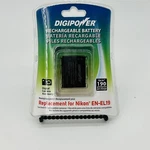 Digipower Nikon EN-EL19 BPNKL19 Digital Camera Rechargeable Battery Nos. Fixed Price $5.00.