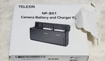 Telesin 2 Pk. Battery & 3-CHANNEL Charger For Sony NP-BX1/M8. Fixed Price $39.99.
