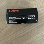 Genuine Canon Battery Pack BP-E722 Oem Brand New Plastic Rare. Fixed Price $50.00.