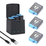 Hero 12/11/10/9 Battery 3PACK 2000MAH With 3-CHANNEL Usb Storage Fast Charger.... Fixed Price $49.16.