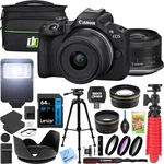 Canon Eos R50 Mirrorless Camera Black + 18-45MM Is Stm Lens Kit Premier Bundle. Fixed Price $929.00.