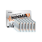 Lithium Aa Batteries 24 Pack, 3500MAH 1.5V Longest Lasting Double Battery F.... Fixed Price $72.83.
