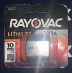 Rayovac Lithium Battery RL223A-1G 6V Replaces: DL223A EL223AP CR17-33 Kla. Fixed Price $13.90.