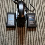 Indipro Tools Two 95WH Li-ion Batteries And Dual Charger Kit PD-2KA PD-95A. Fixed Price $249.99.