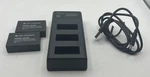 K&f Concept LP-E17 Battery 3-SLOT Lcd Charger Canon Eos R100 R50 2 Batteries. Fixed Price $27.25.