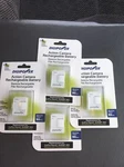 4PK Digipower Action Camera Rechargeable Batteries For Gopro HERO3 AHDBT-301. Fixed Price $19.99.