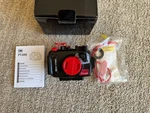 Olympus Om System PT-059 Underwater Housing For Tg-series Cameras, Red And Black. Fixed Price $300.00.