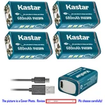 Kastar Usb Rechargeable Li-ion 9VOLT 6F22 Battery For Duracell Alkaline Ni-mh. Fixed Price $8.99.