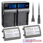 Kastar Battery Lcd Dual Rapid Charger For Nikon EN-EL18A ENEL18A. Fixed Price $69.99.