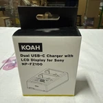Koah Dual Usb Charger With Lcd Display For Sony Np FZ100 Battery. Fixed Price $15.99.