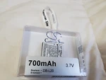 Cameron Sino Battery, Compatible With Sanyo DB-L20. Fixed Price $10.00.