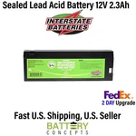 Interstate Batteries 12V 2.3AH Camcorder Battery For Panasonic PV-BP80. Fixed Price $44.99.