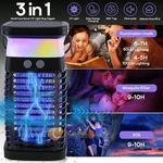 Electronic 4200V Solar Fly Killer Mosquito Flea Insect Zapper Outdoor Lamp. Fixed Price $32.59.