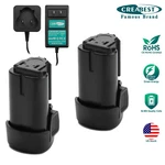 12V Li-ion Battery/charger For Porter Cable PCL120DD PCL12C PCD120CRC PCL12BLX. Fixed Price $17.96.