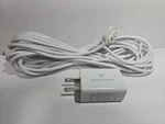 Wasserstein/arlo ULTRA/2, Pro 3/4 15FT Charging Cable And Power Adapter White. Fixed Price $17.95.