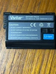 Vivitar VIV-NB-EL15 7.0V 2500MAH Li-ion Battery Pack For Nikon Camera. Fixed Price $7.99.