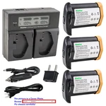 Kastar Battery Lcd Dual Fast Charger For Canon LP-E4N & Eos 1D X. Fixed Price $29.99.