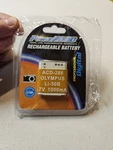 POWER2000 ACD-268 Battery For Olympus LI-50B 7V 1000MA Rechargeable. Fixed Price $7.99.