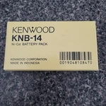 New!! Kenwood KNB-14 Ni-cd Battery Pack. Fixed Price $18.00.