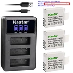 Kastar Battery Lcd Triple Charger For Sjcam SJ4000B & Qumox SUPTIG3 Camera. Fixed Price $10.49.