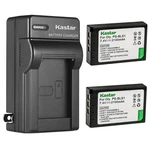 Kastar 2-PACK Battery And Wall Charger 1 + Batteries, Green. Fixed Price $31.23.