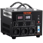 Vevor 3000W Voltage Converter Transformer Step Up/down 220V-110V /110V-220V Ce. Fixed Price $77.90.