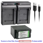 Kastar Battery Dual Charger For Panasonic CGAD54 CGA-D54SE/1H. Fixed Price $73.99.