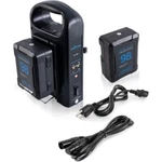 Indipro Tools Micro-series 98WH Li-ion V-mount Batteries With Charger. Fixed Price $375.00.