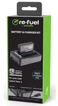 Re-fuel Dual Port Battery & Charger Kit For Gopro Black/si. Fixed Price $19.22.