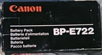 New Canon BP-E722 Battery Pack 6V 2200MAH Ni-cd For Vintage Camcorder. Fixed Price $27.96.