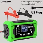 Corebox 12V 6A Smart Battery Charger And Maintainer With Lcd Display Us Plug. Fixed Price $43.90.