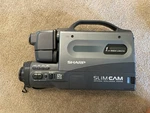 Sharp Vhs Slimcam VL-L64U Video Camcorder W/bag Remote Charger Battery Works. Fixed Price $72.99.