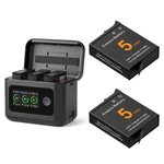 Ydw Osmo 360 BATTERY(2 Packs) With Charger Betteries, Black. Fixed Price $71.23.