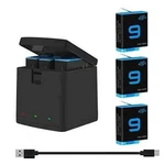 Reytric Hero 9 Replacement Batteries 3-PACK And X With Charger. Fixed Price $47.99.