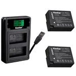 Kastar Battery + Charger For Panasonic DMW-BLC12E DMW-BLC12PP BP-DC12. Fixed Price $22.99.