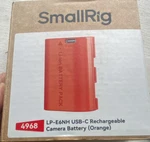 Smallrig LP-E6NH Usb-c Rechargeable Li-ion Battery For Canon Eos 4968. Fixed Price $30.39.