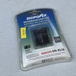 Digipower EN-EL10 Battery Nikon Coolpix S520 S570 S600 S700 S3000 S4000 S5100. Fixed Price $19.95.