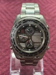 Citizen C300-E80290 Promaster Navihawk World Time Chronograph 41MM Untested Read. Fixed Price $119.99.