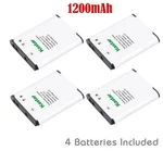 Kastar EN-EL19 Battery For Nikon Coolpix S4200 S4300 S4400 S5200 S5300 S6400. Fixed Price $9.49.