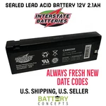 12V 2.1AH Rechargeable Replacement Battery For Energizer CV3012 QTY1. Fixed Price $44.99.